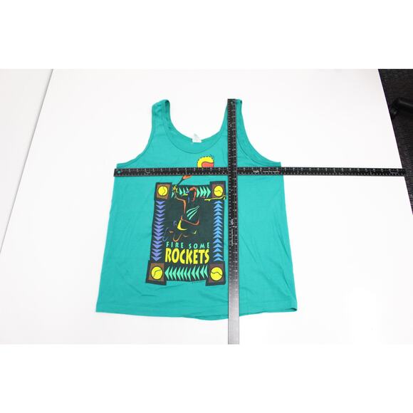 Vintage Fire Some Rockets Tennis Tank T Shirt XL - Picture 5 of 7